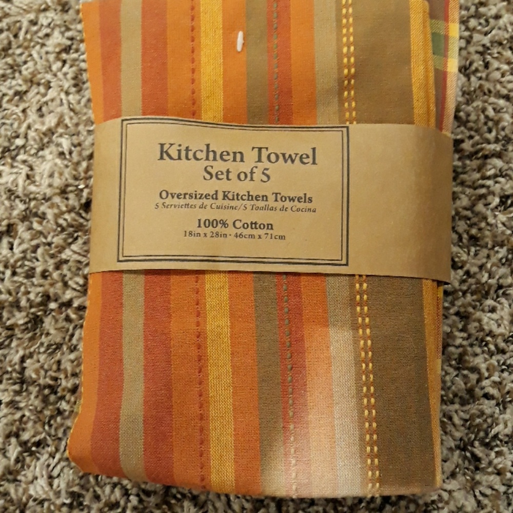 Kitchen towels set of 5